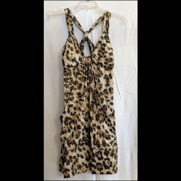 Taboo Dresses & Skirts - NWOT Juniors Leopard Print Dress